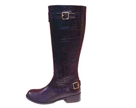 Cammy Trade price: £57.95 Ladies dress riding boot in calf and croc combination