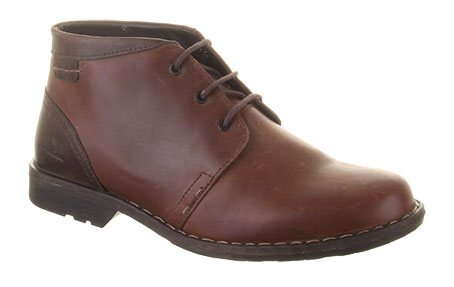 Ibsen Brown Premium leather boot with contrasting collar and heel detail and twill fabric lining. Trade Price: £28.75 - RRP: £69
