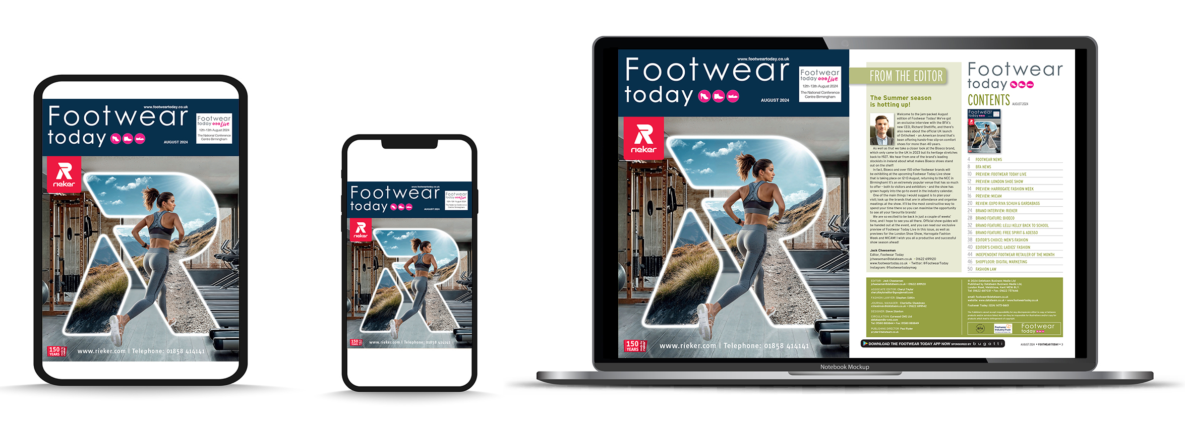 FT AUG24 COVERS Footwear Today August issue out now!