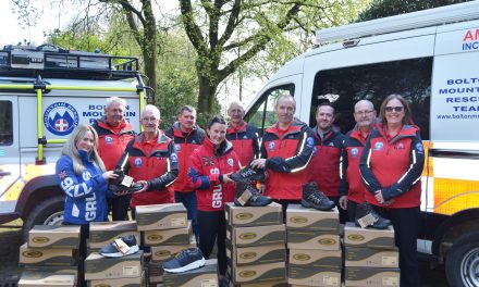 Grubs supplies mountain rescue team with essential footwear