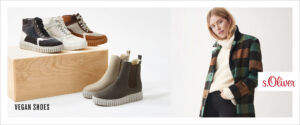 sOliver AW21 VEGAN SHOES s.Oliver Shoes launches vegan capsule collection Detmold, 16/02/2021